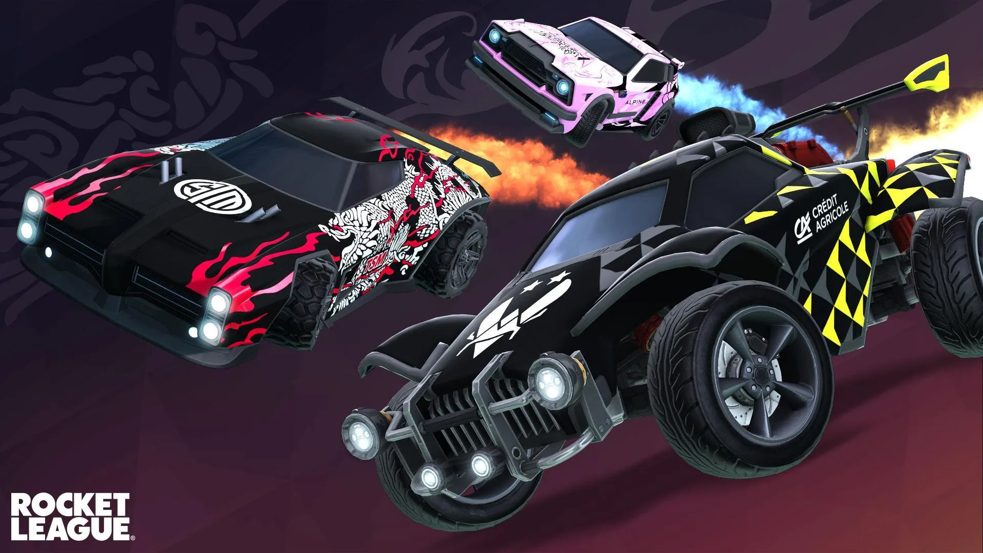 Rocket league cars design