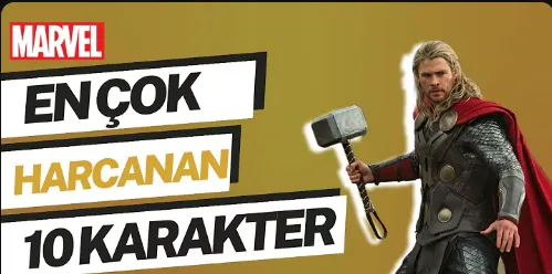 En harcanan Karakterler