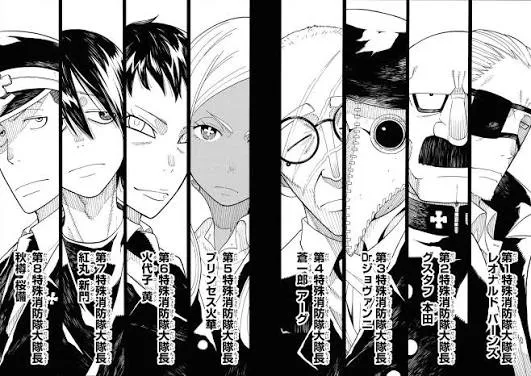 All Best Captains Special Fire Force | Fire Force
