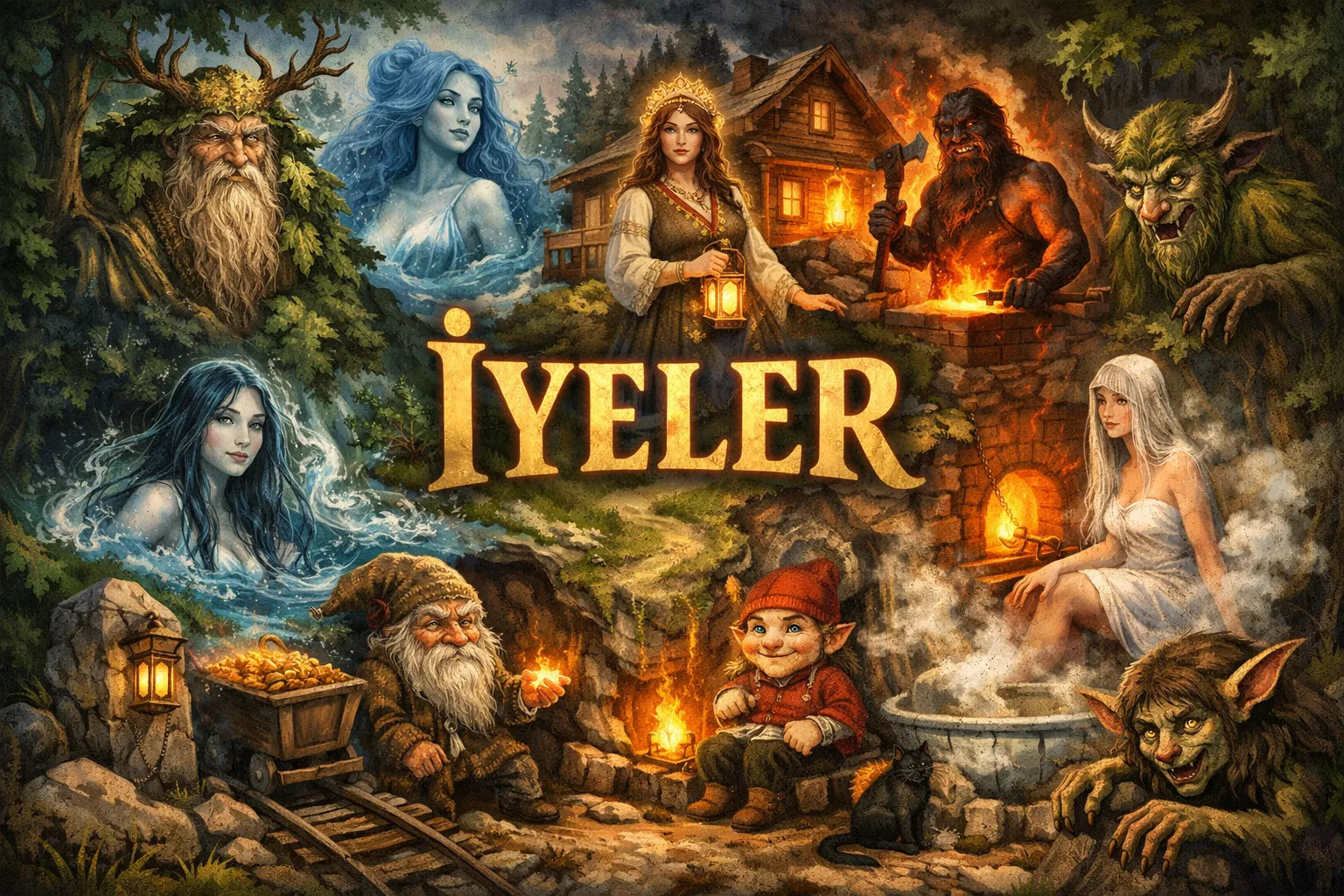 Türk Mitolojisinde İyeler