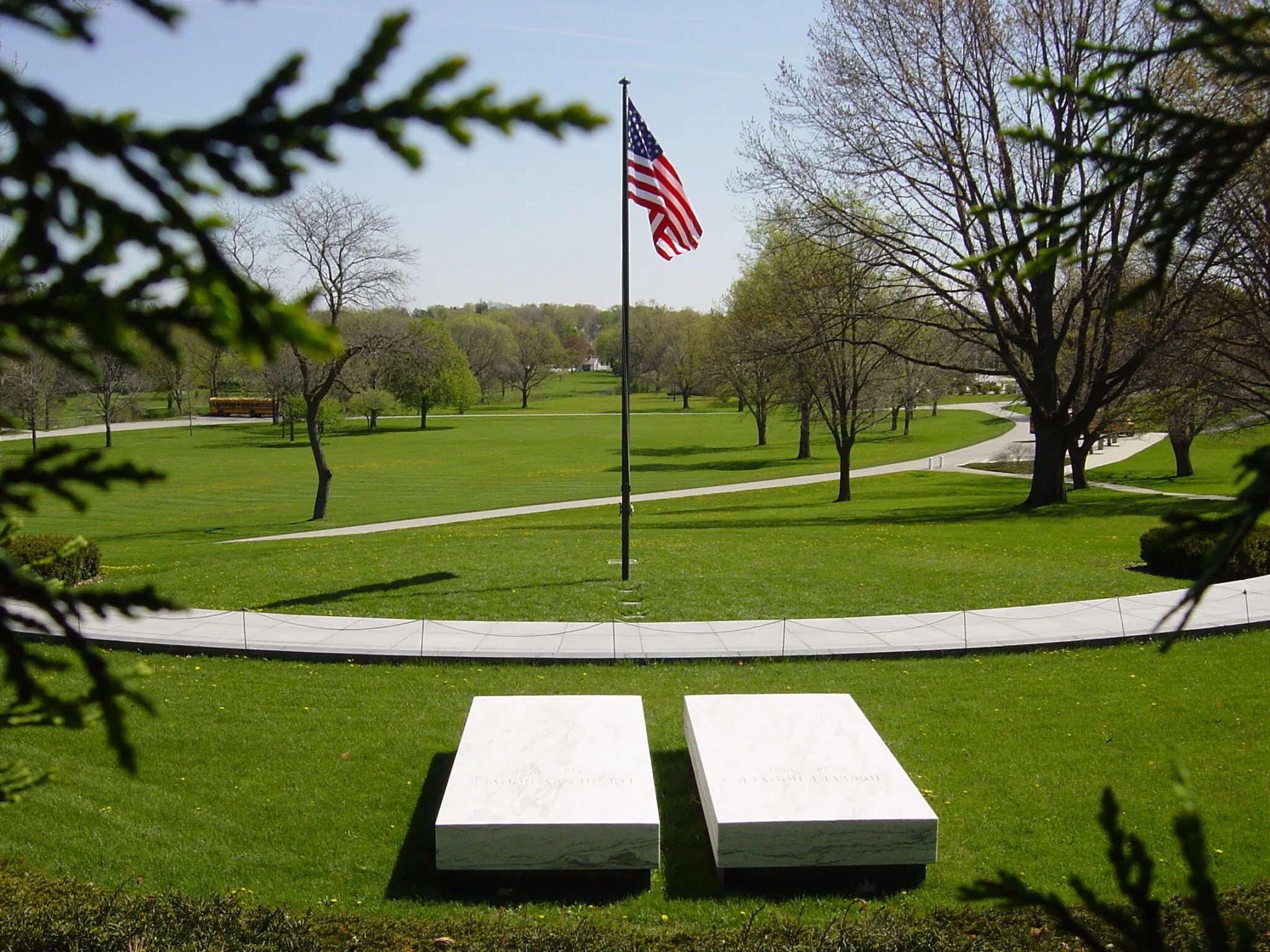 The most beautiful graves of U.S. presidents.