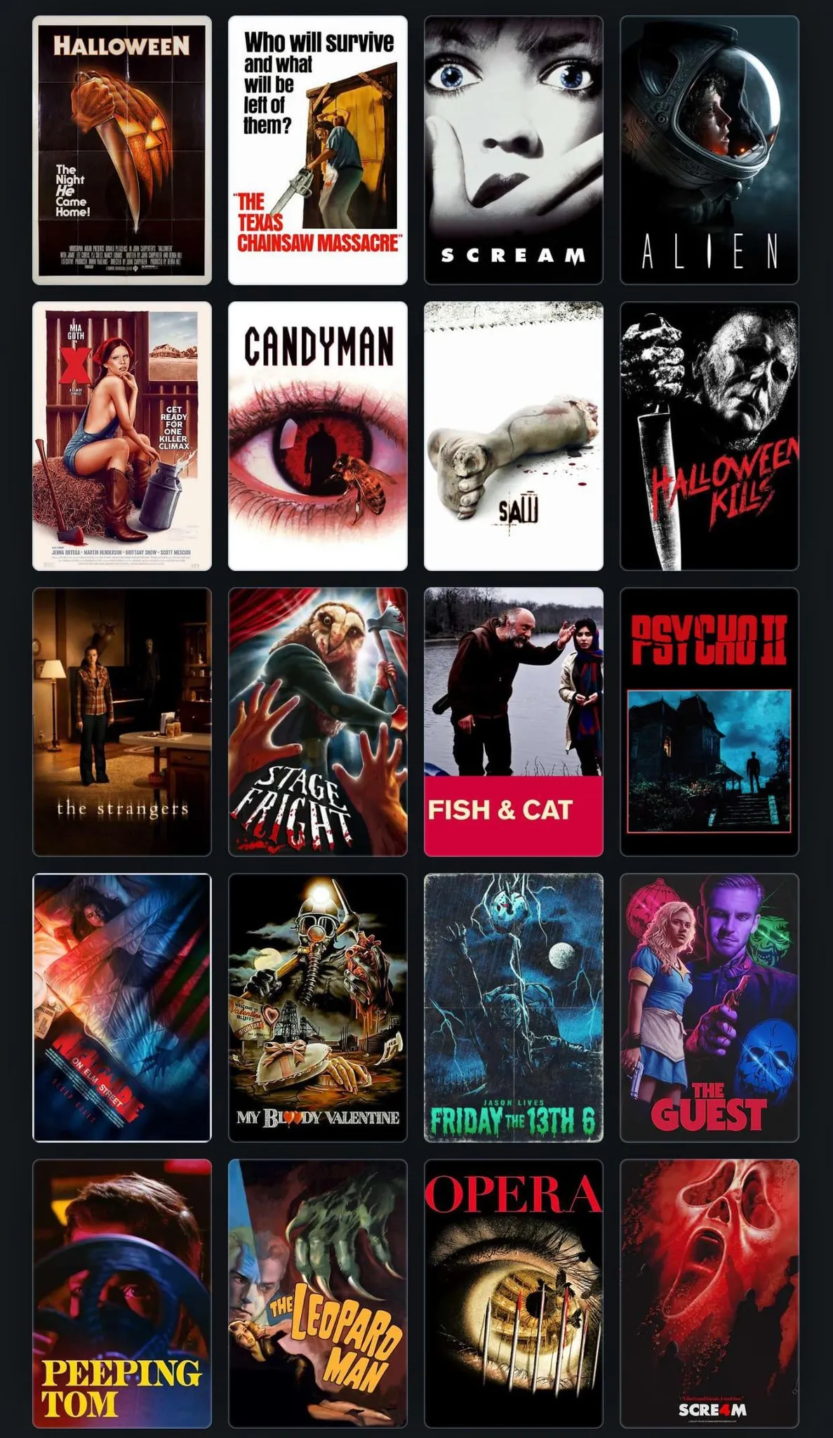 Slasher movie
