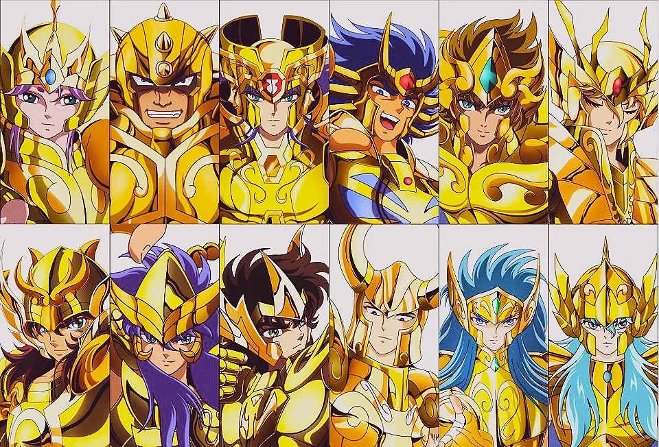 All Best Characters Gold Saints | Saint Seiya