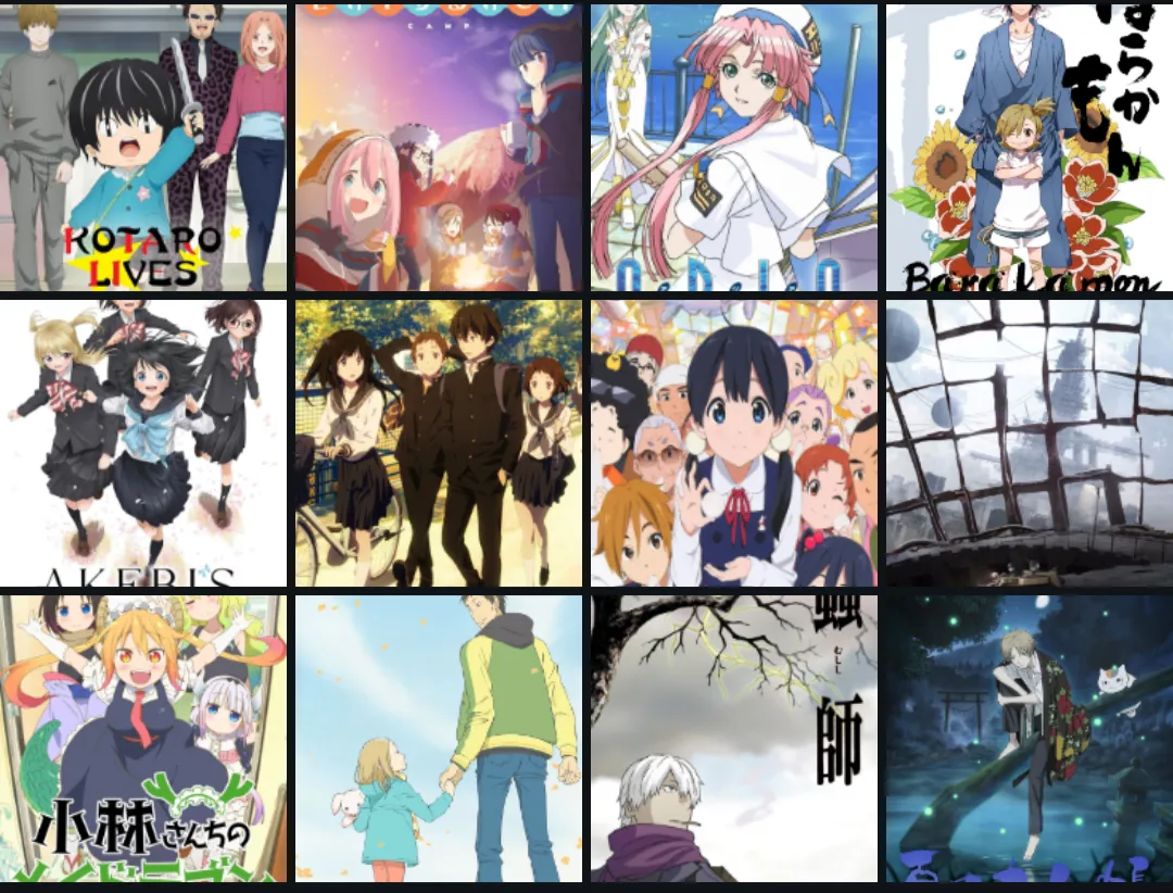 Melhor Anime Slice of Life