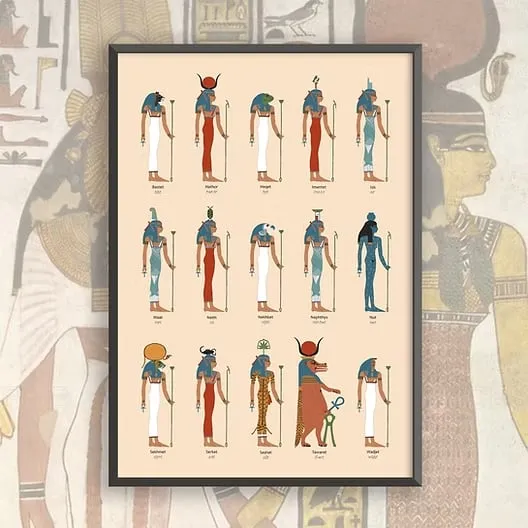 which female Egyptian god is the most charming?