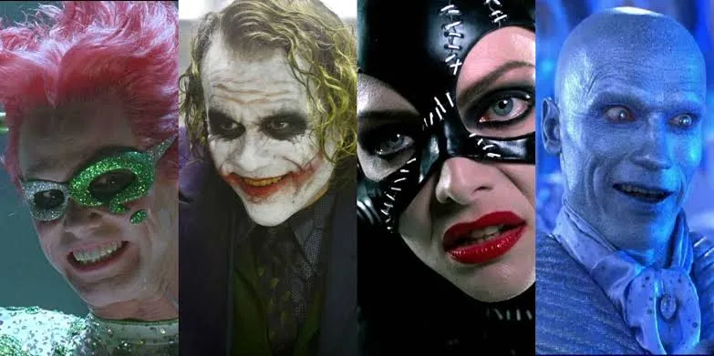 All Best Actors Villains Batman Live Action 