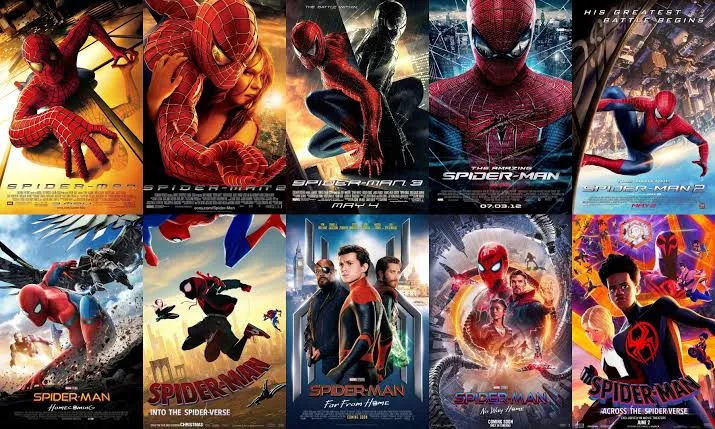 All Best Movies Adaptation Spider-man 