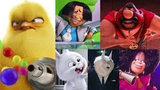 All Best Characters Villains Movies | illumination studios