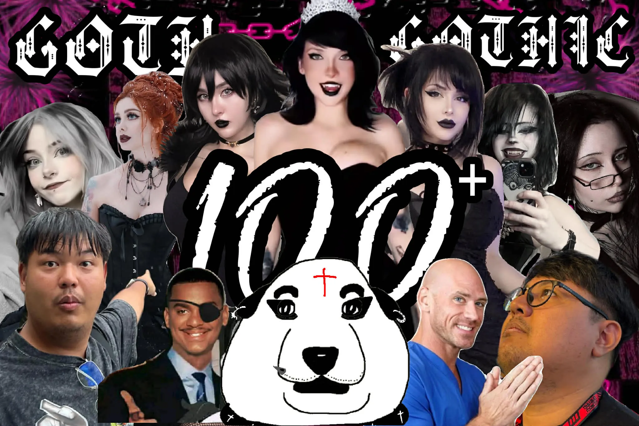 Goth / ALT / Gothic girl & Subculture 100+ให้สมาชม
