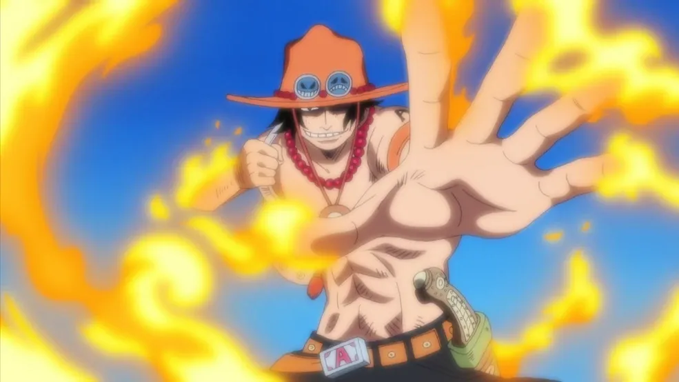Usuarios de fogo em One Piece