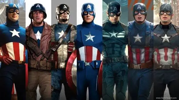 All Best Costumes Captain America Movies Live Action