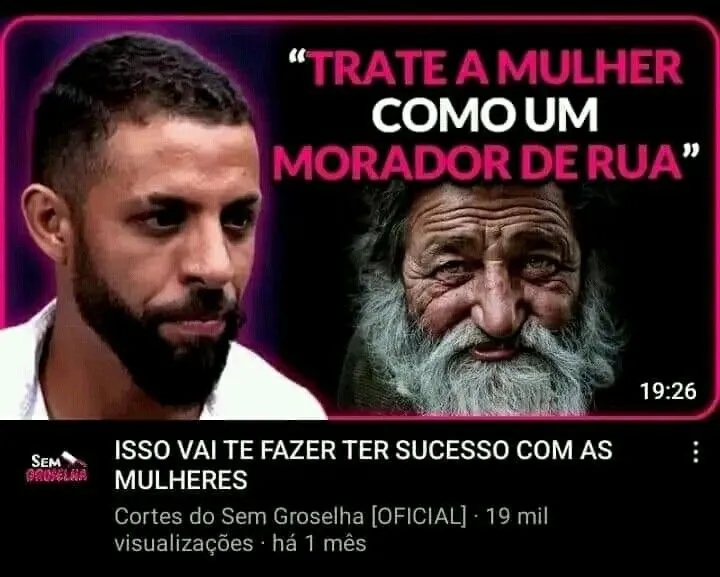 Personagens mais taraveis (homens)