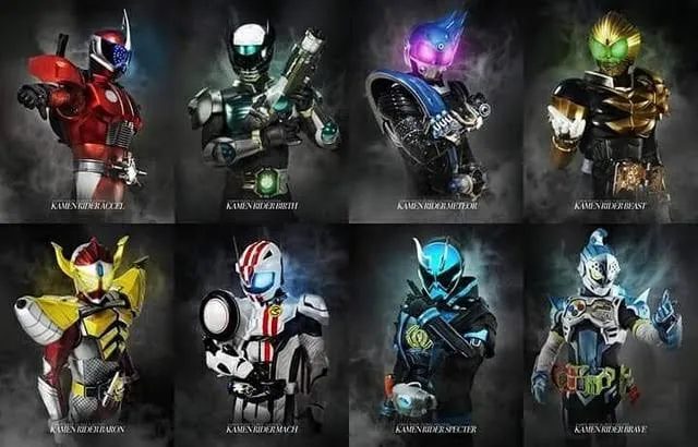 All Best Characters Secondary Riders Heisei Era ยท