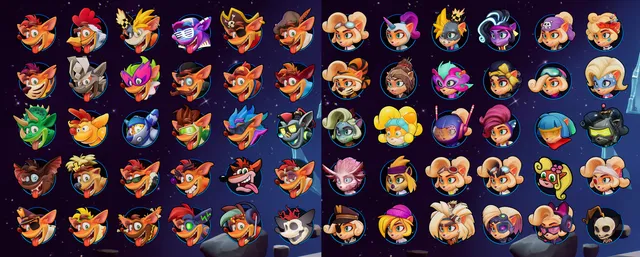 Every Crash Bandicoot 4: It's About Time Skin