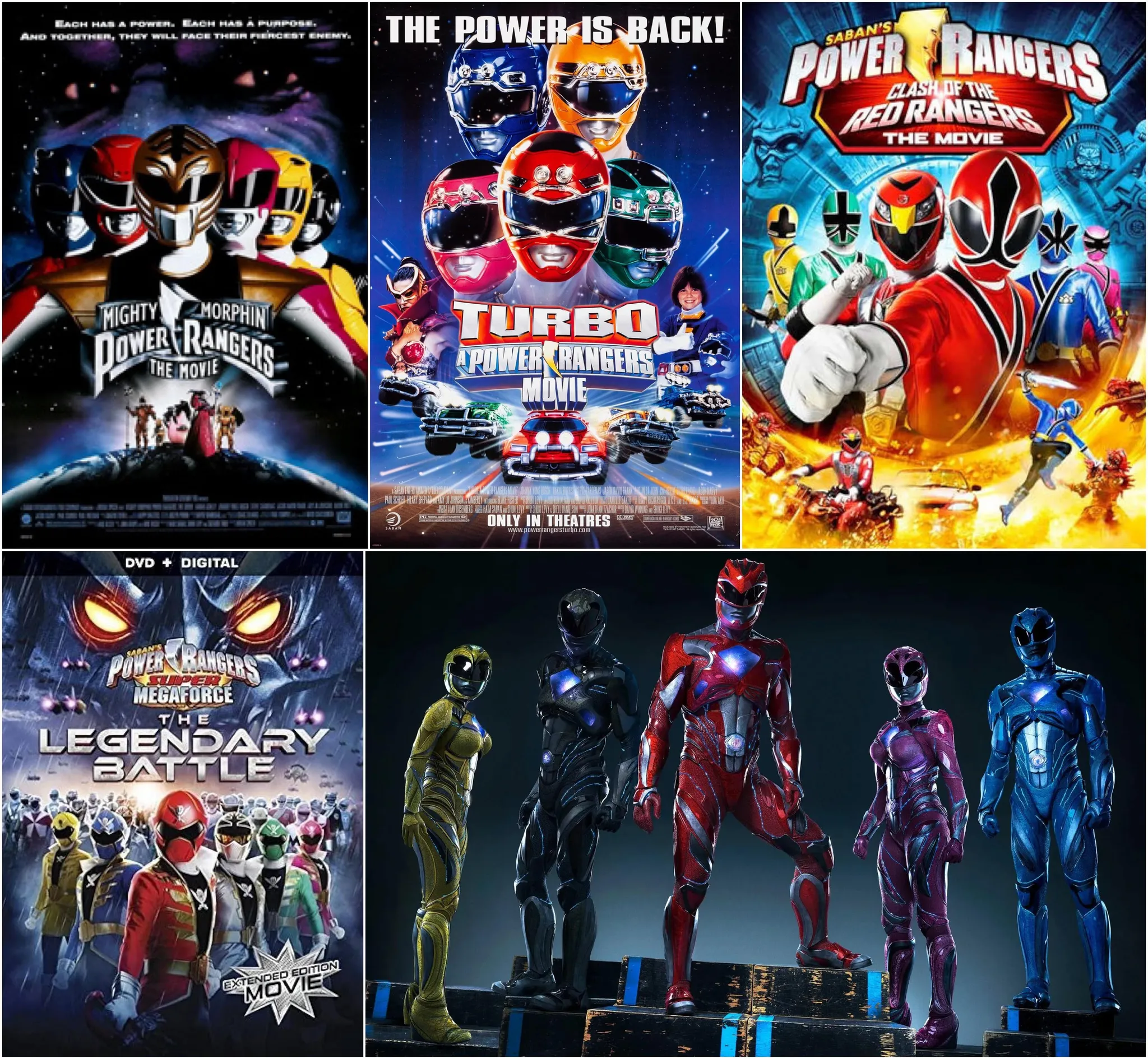 All Best Movies Power Rangers