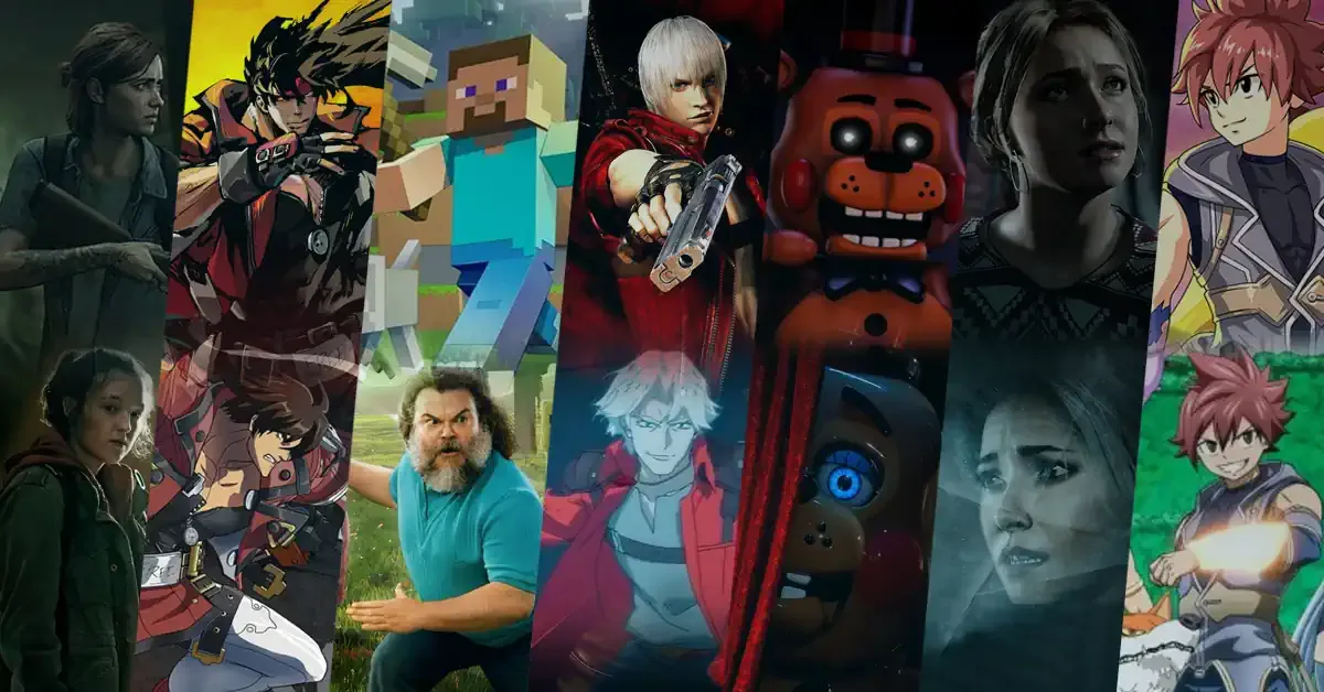 All Best Adaptation Movies And Series Games