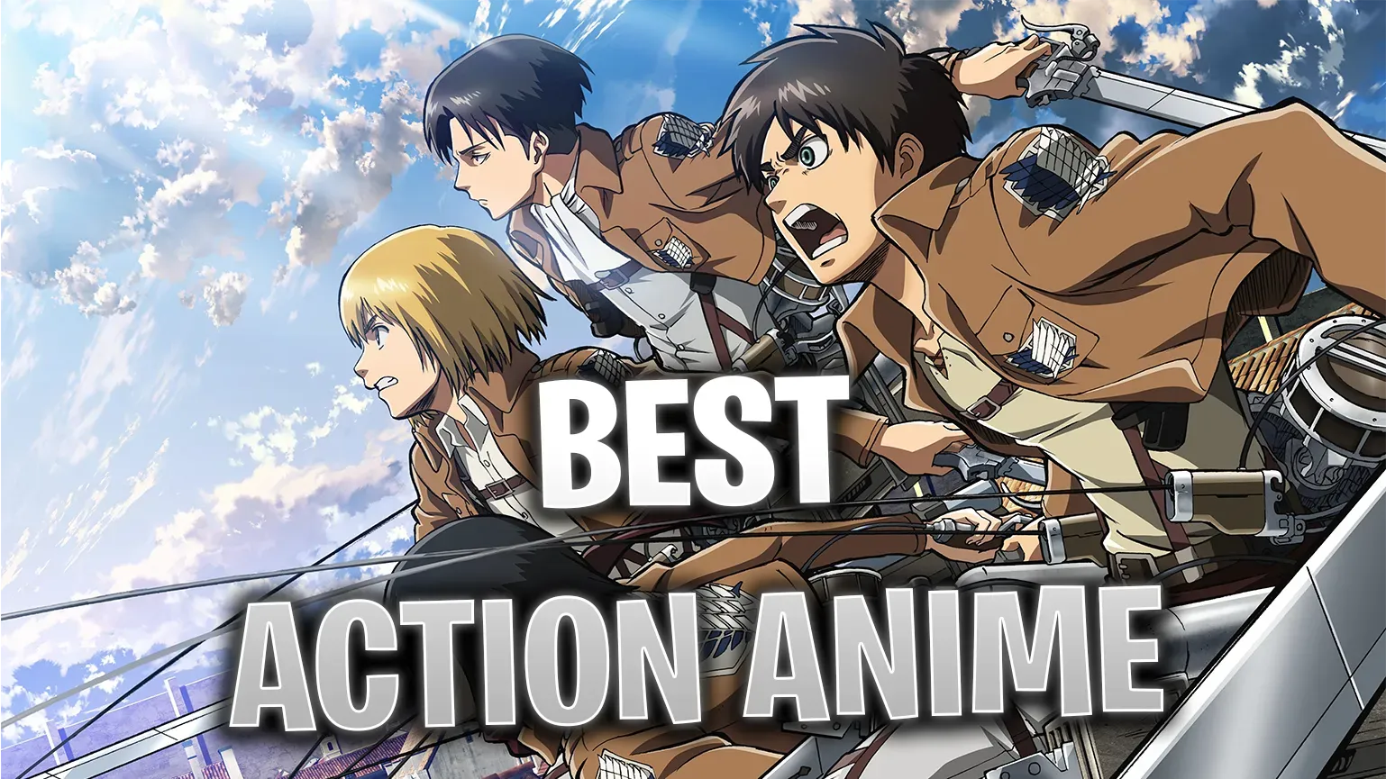  Best Action Anime (จัดอันดับอนิเมะแนวต่อสู้) (Moo Deng) (หมูเด้ง)