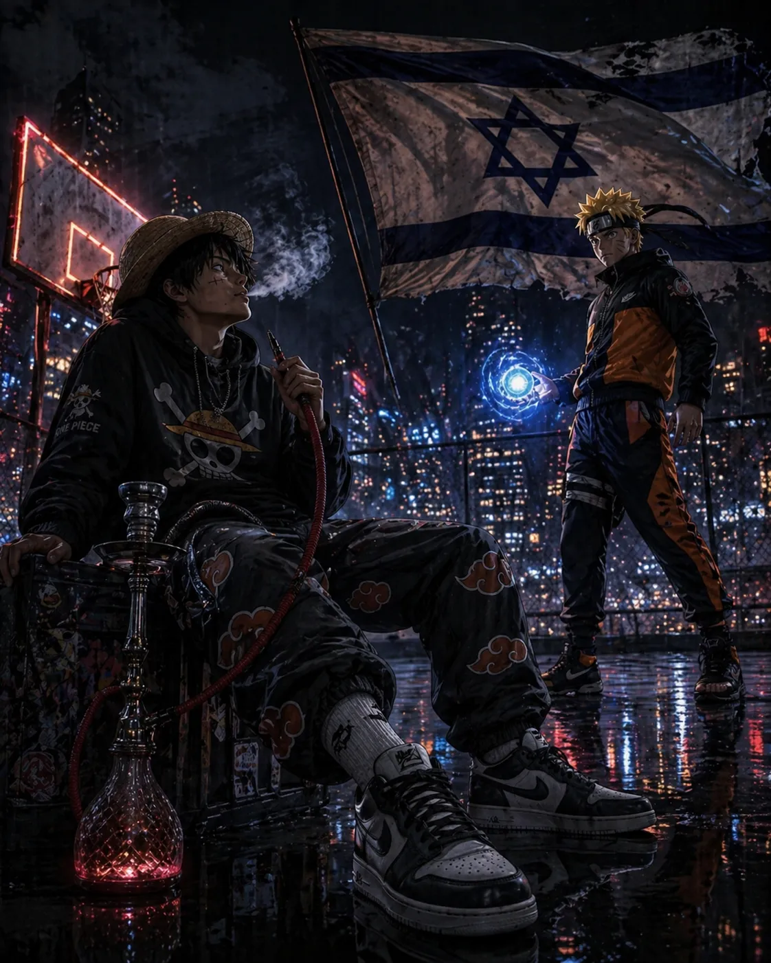 Pire scène One piece vs Naruto 