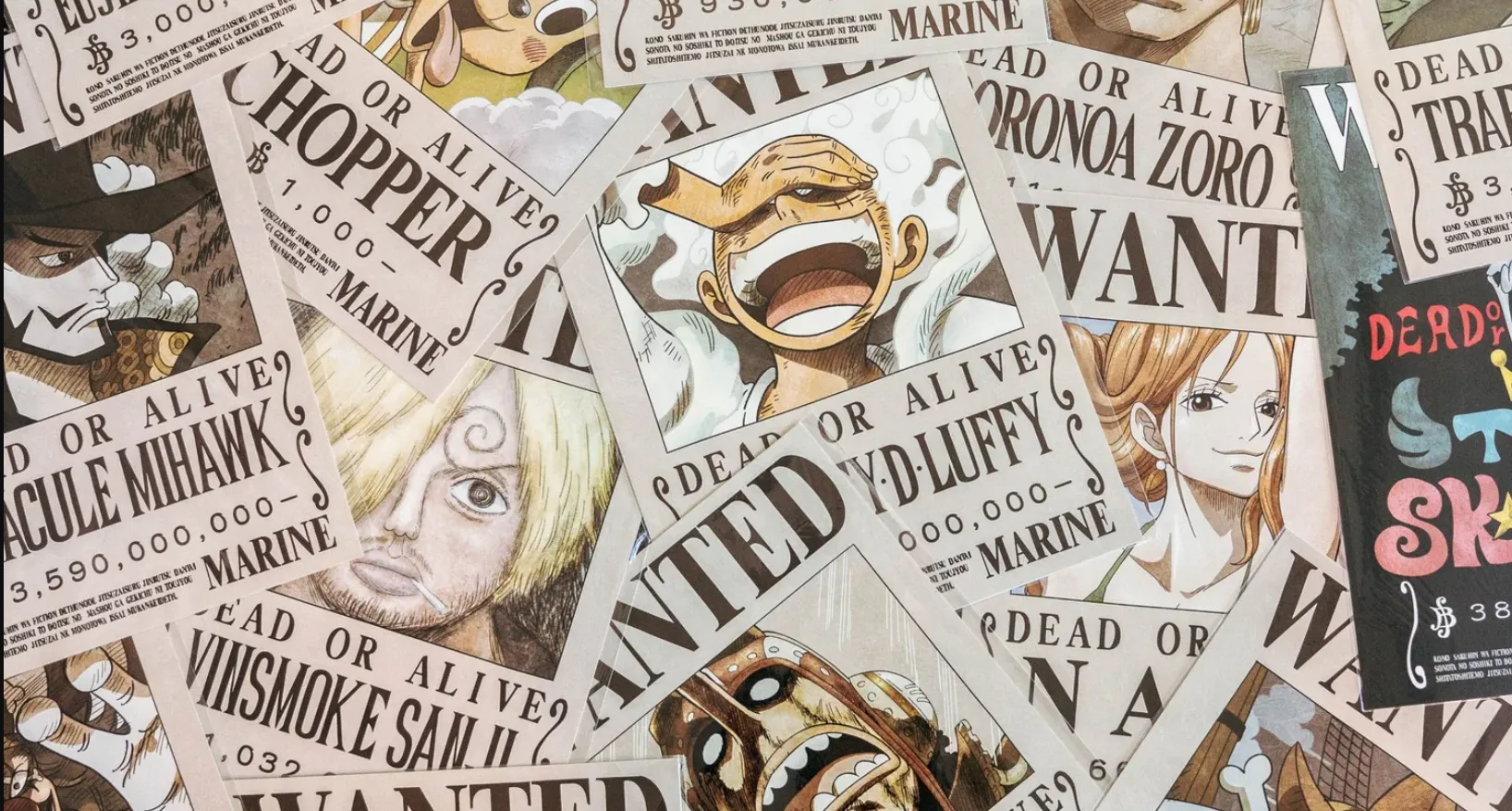 Best One Piece Wanted Poster
