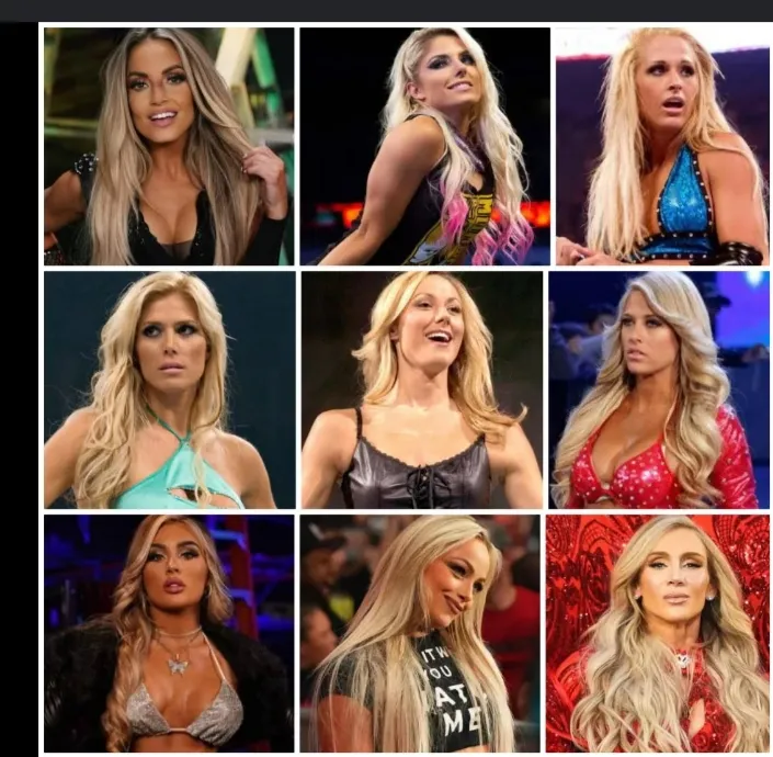 WWE hottest blonde