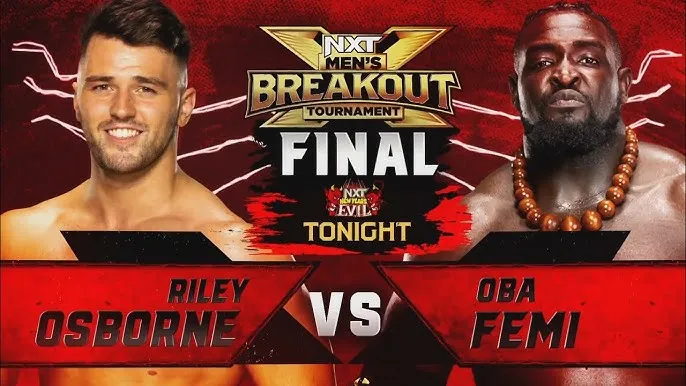 Oba Femi VS Riley Osborne (NXT's Men Battle)
