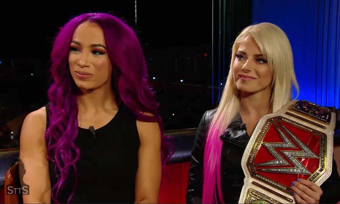 Wwe Sasha banks Vs alexa bliss
