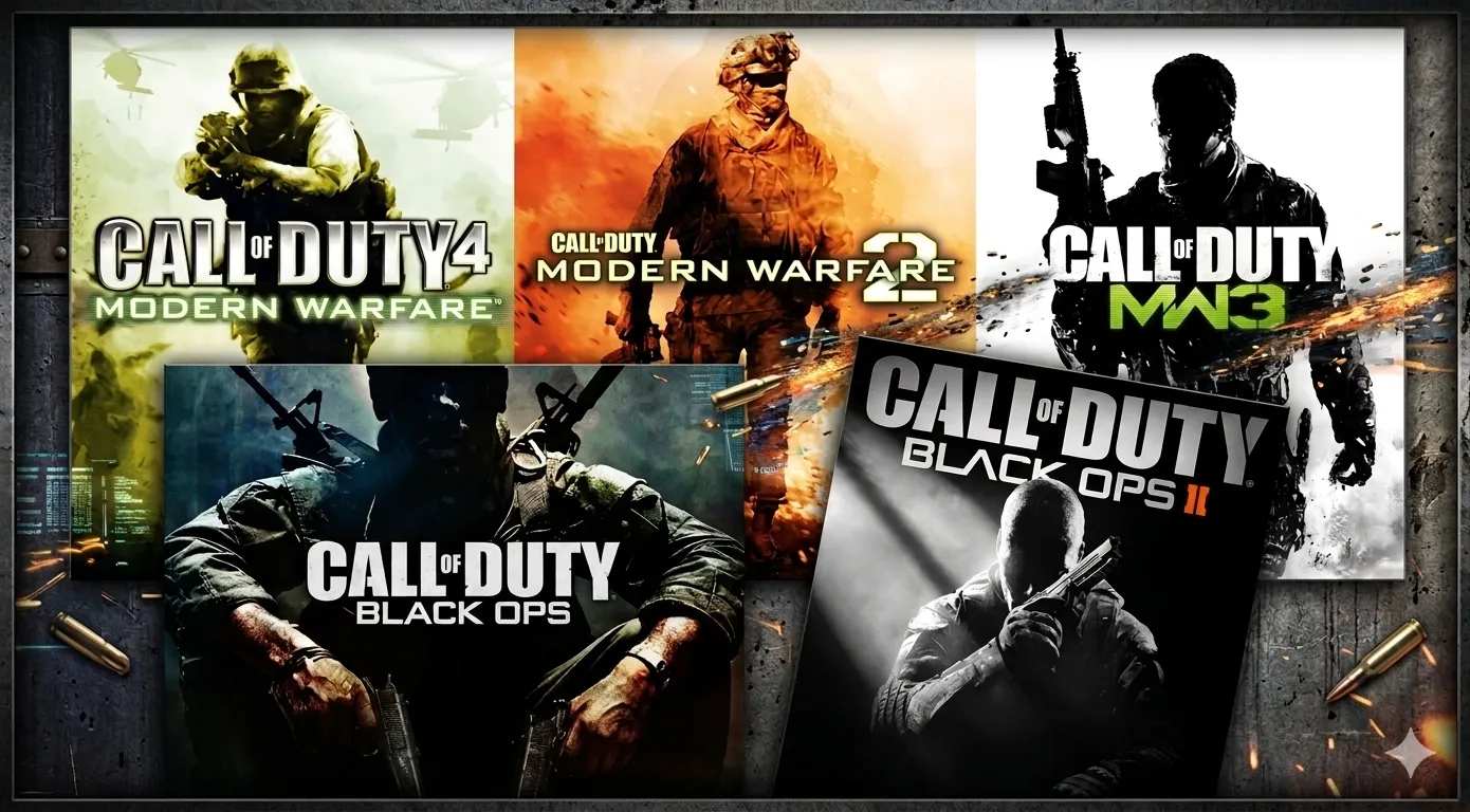 Best COD multiplayer maps (COD4-MW2-BO1-MW3-BO2)