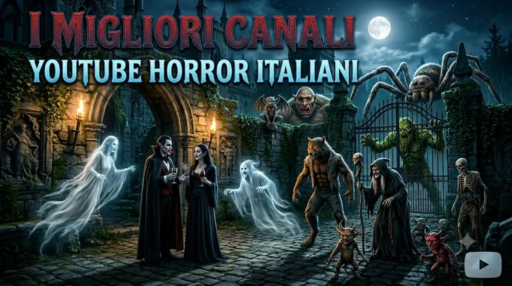 I MIGLIORI CANALI YOUTUBE HORROR ITALIANI 👻