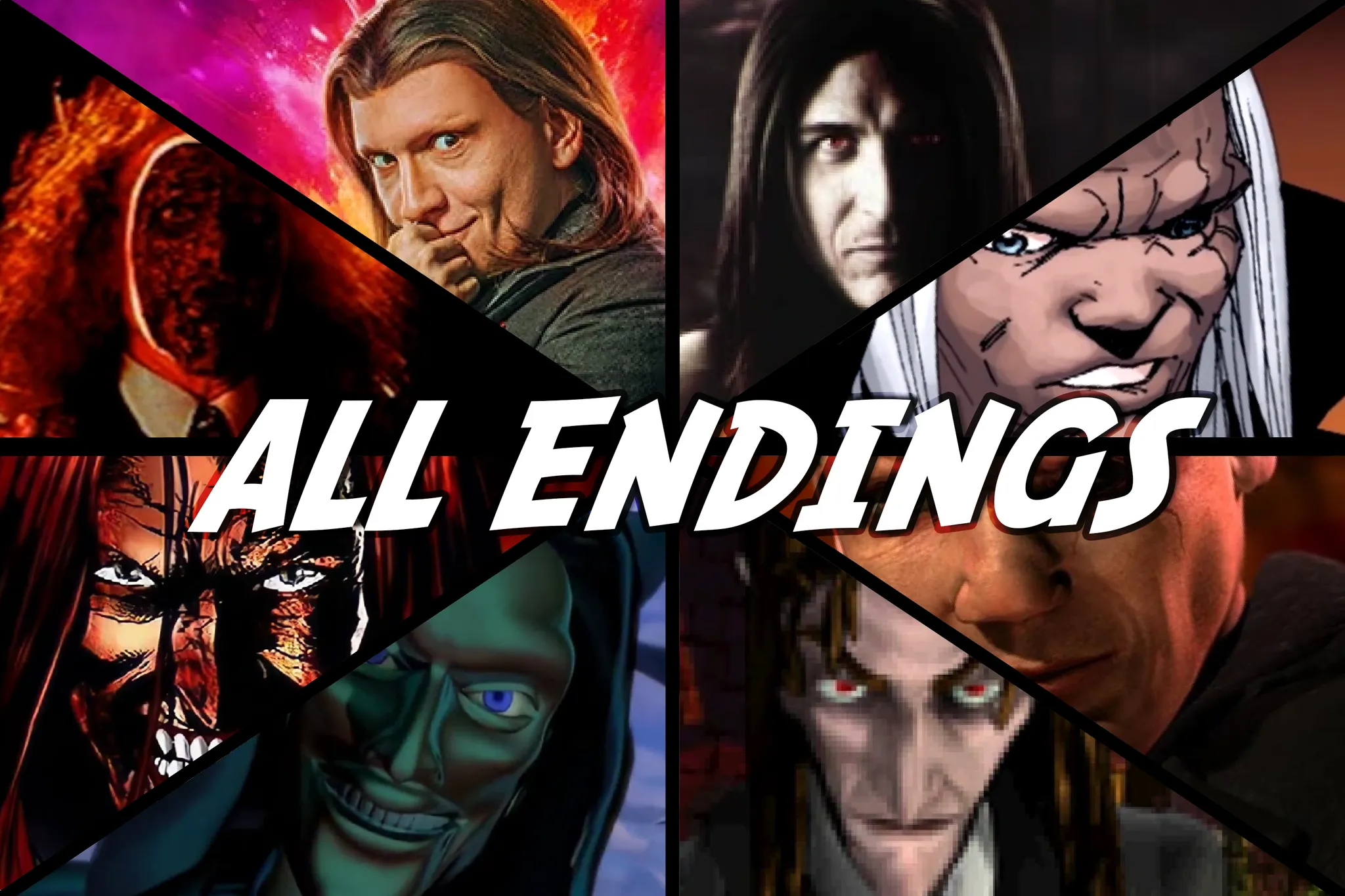 Twisted Metal Endings