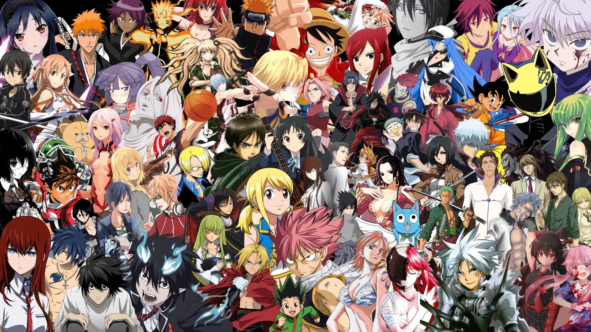 Coolest Anime Characters