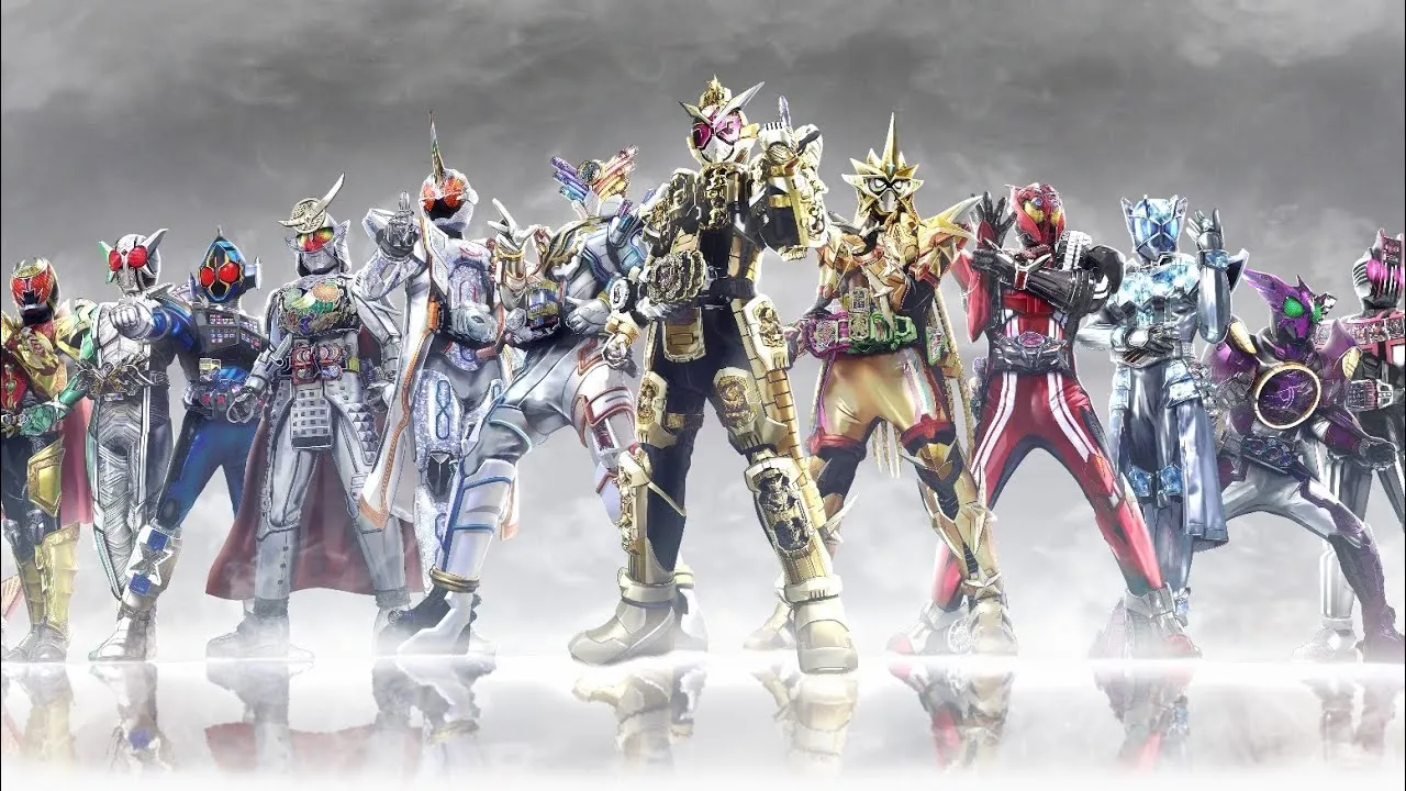 Kamen Rider Final form Transformation(Kuuga-Zeztz)