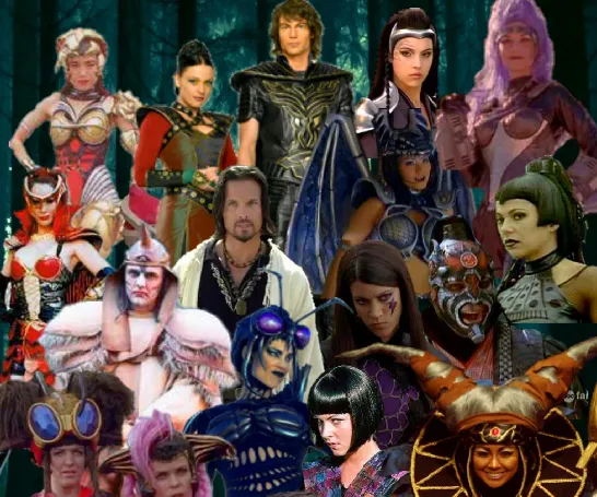 All Best Main Characters Villains Seasons Power Rangers 
