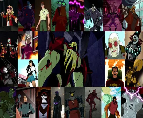 All Best Characters Villains Ben 10 Classic