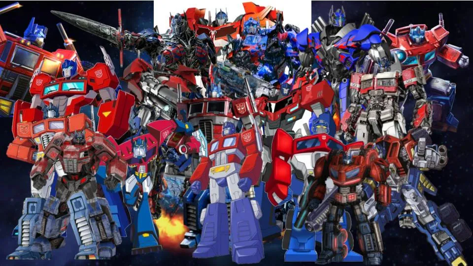 Transformers Optimus Prime Versions