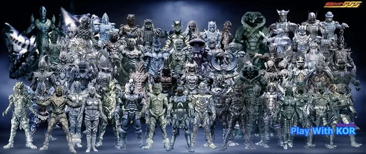 Kamen Rider 555 All Orphnoch