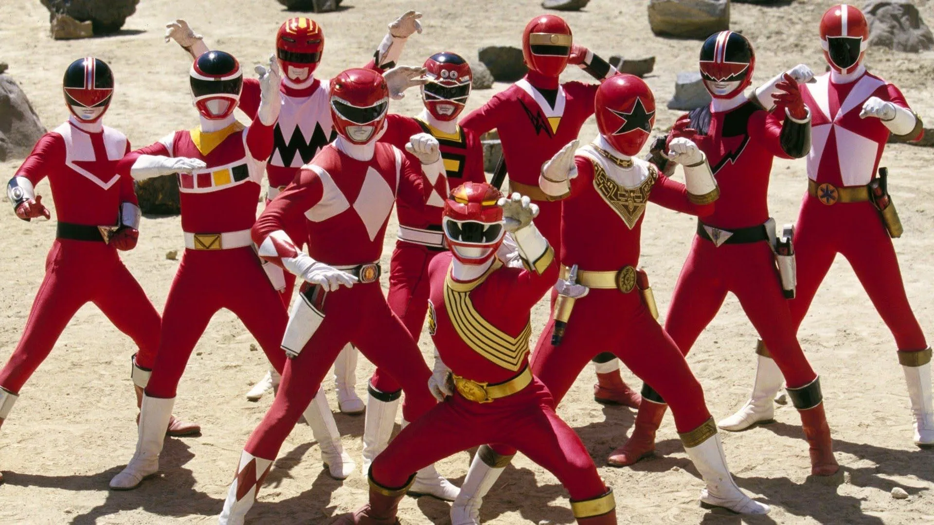 Power Rangers Red Rangers