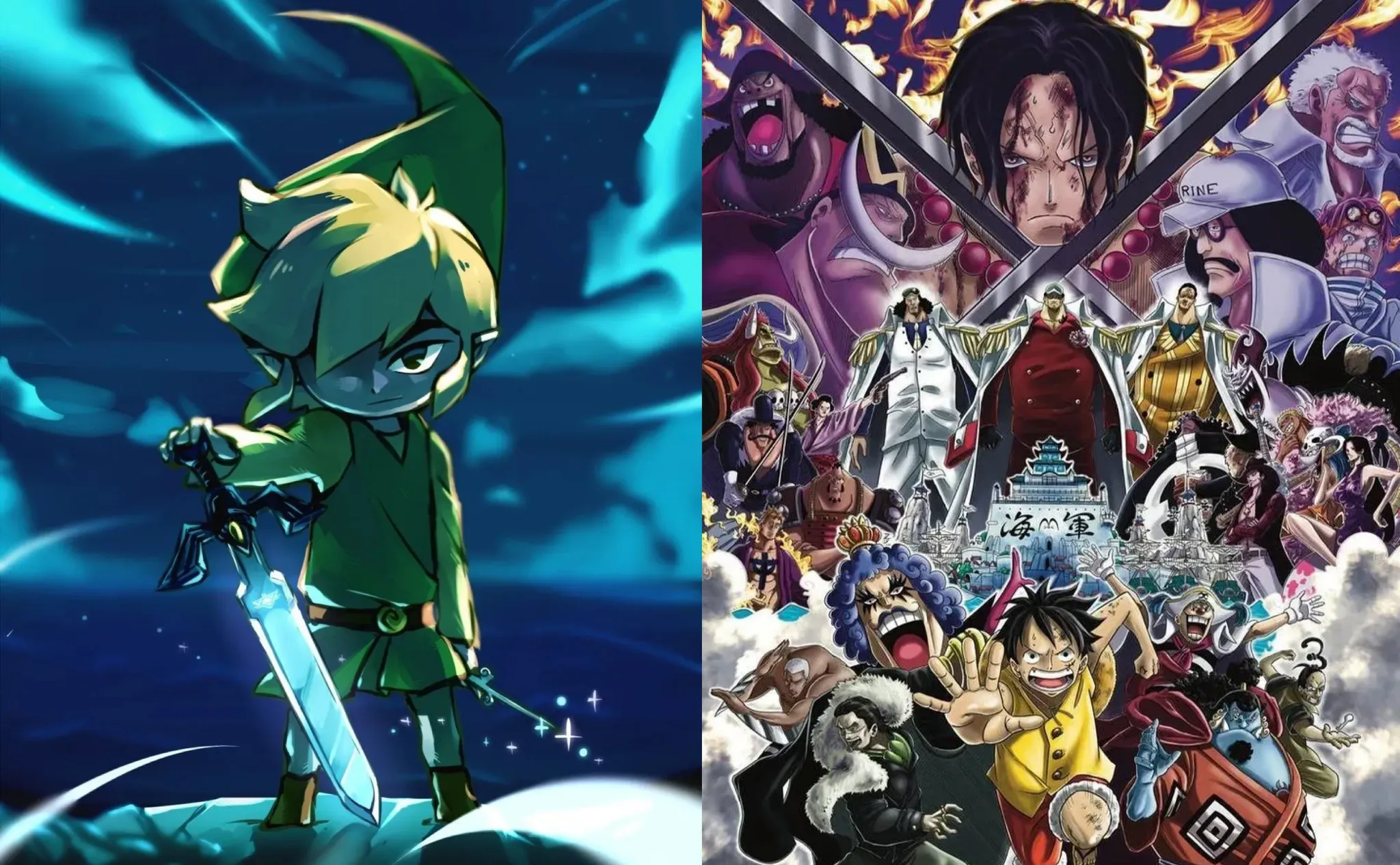WC 1 Groupe E : Zelda Universe VS One Piece Arc