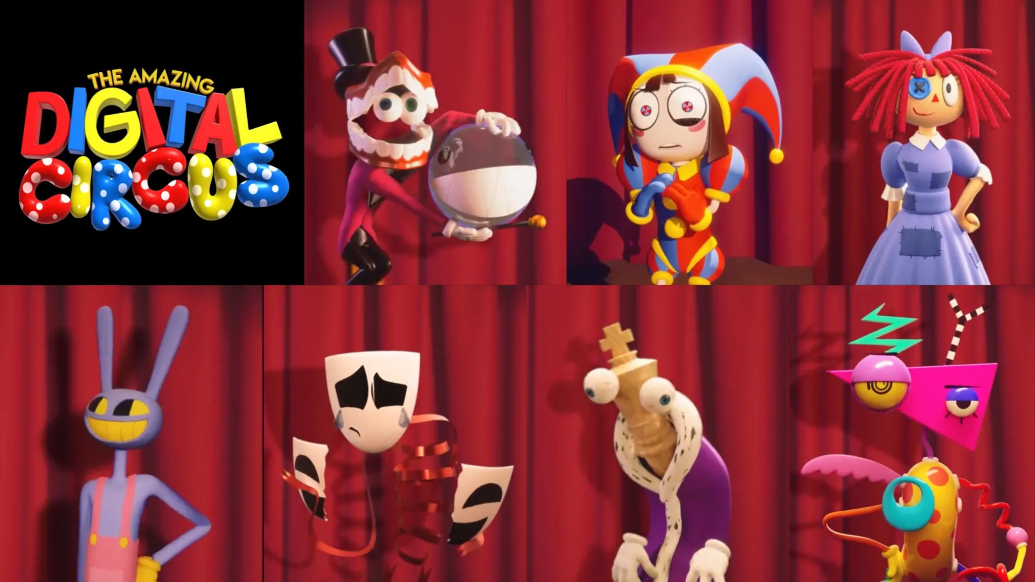 All Best Characters Digital Circus