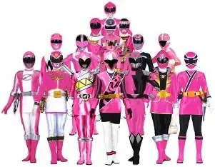 Power Rangers Pink Rangers