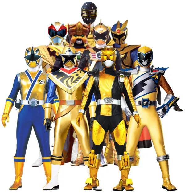 Power Rangers Gold Rangers