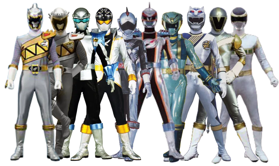 Power Rangers Silver Rangers