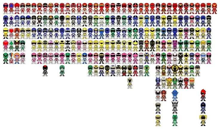 Power Rangers Suits