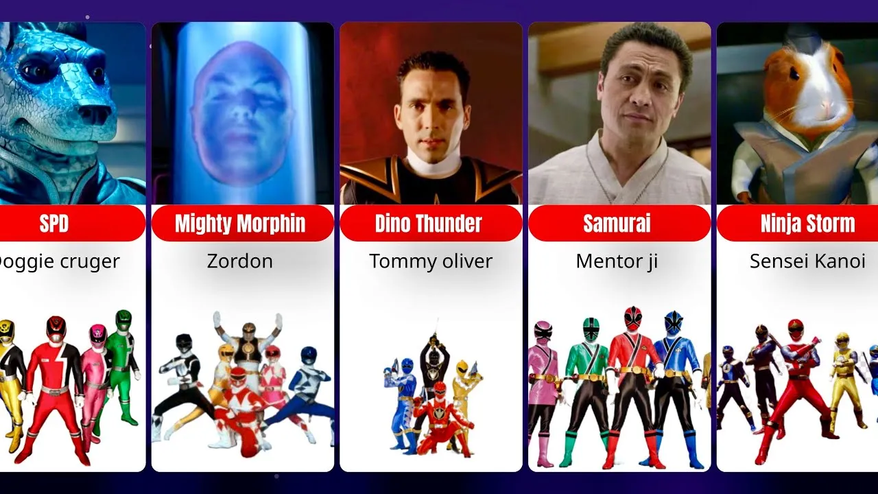 Power Rangers Mentors
