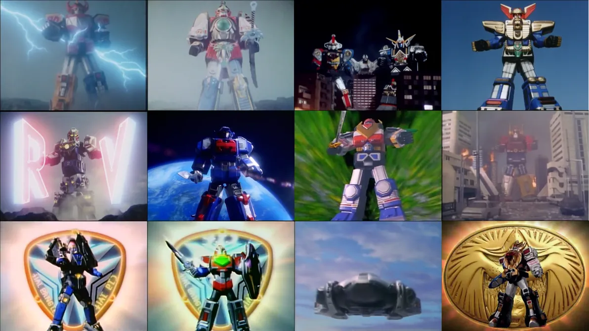 Power Rangers Saban Era Megazords