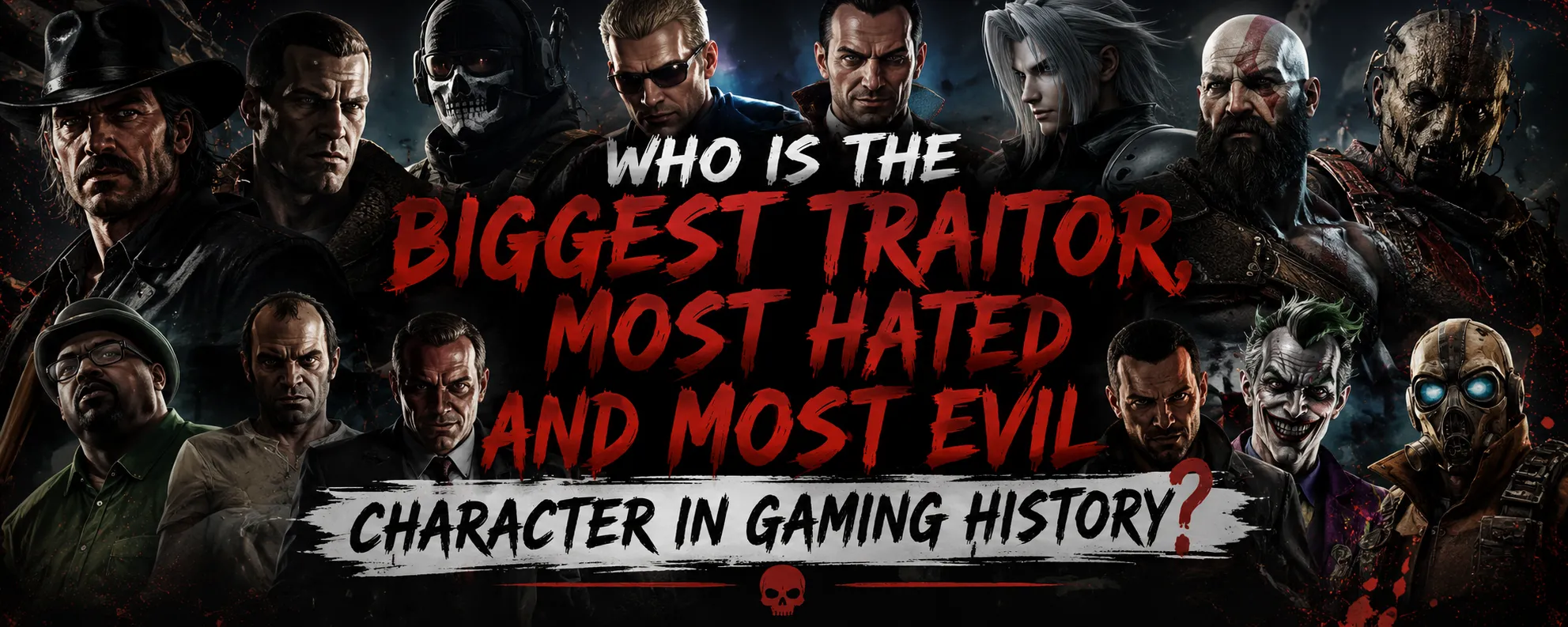 Who is the biggest villain in gaming?