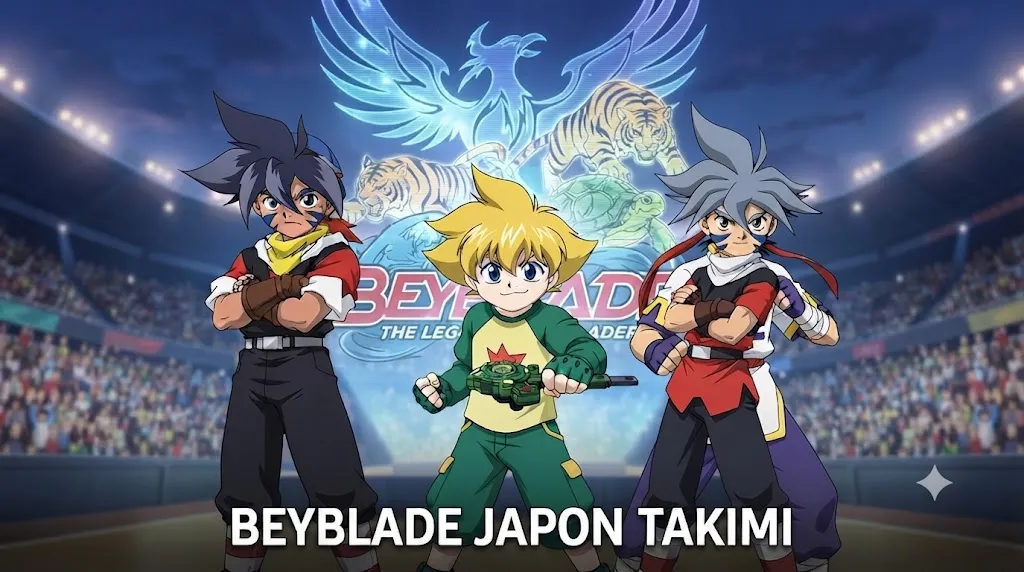 En sevdiğin Beyblade Japon Takımı oyuncusu