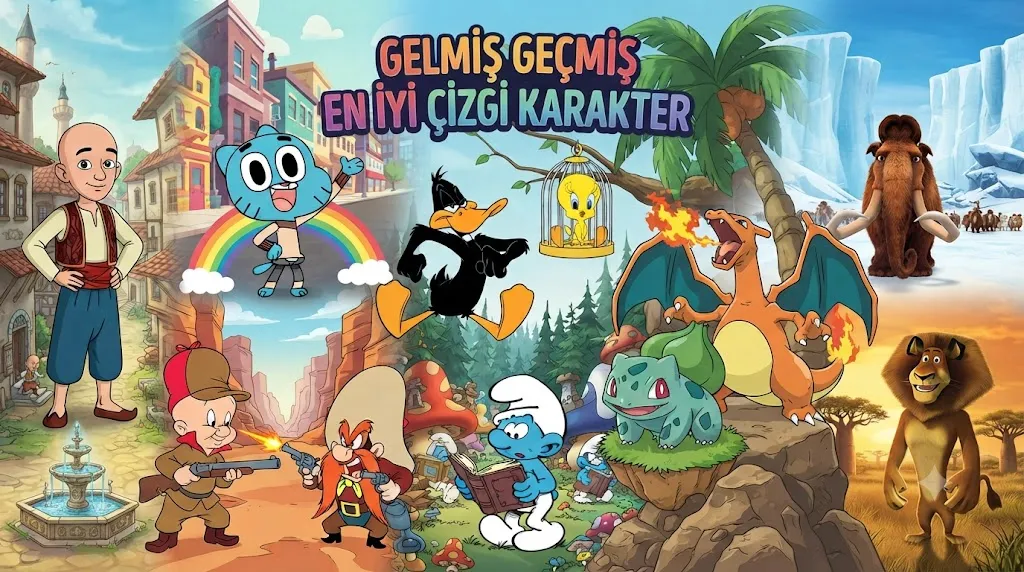 Gelmiş geçmiş en iyi çizgi film karakter