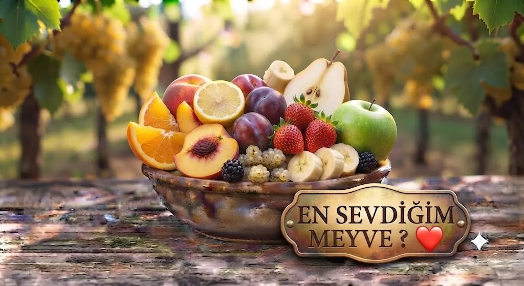 En sevdiğin meyve