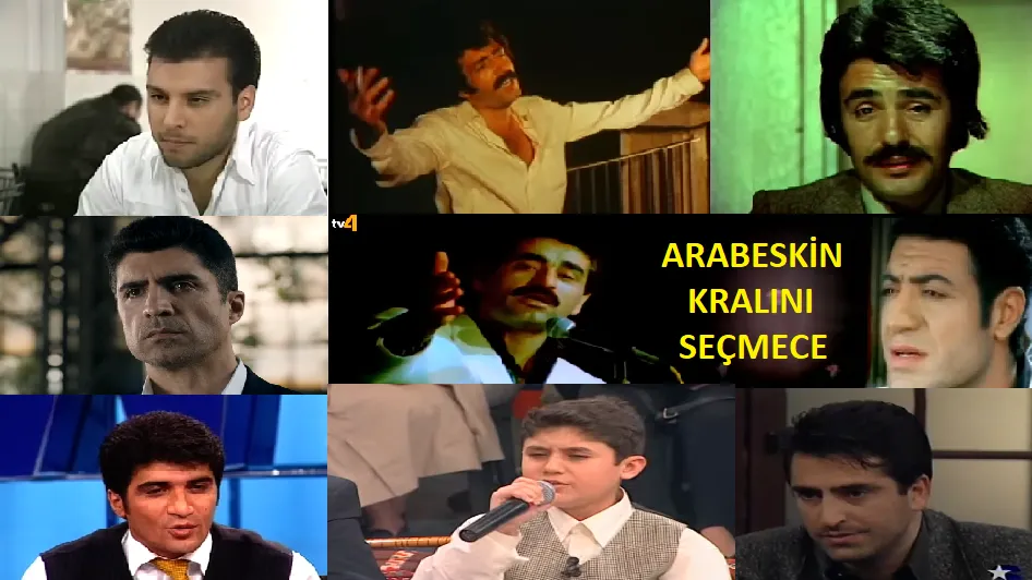 Arabeskin kralını seçmece (kişiliklere bakmayın sese bakın..)