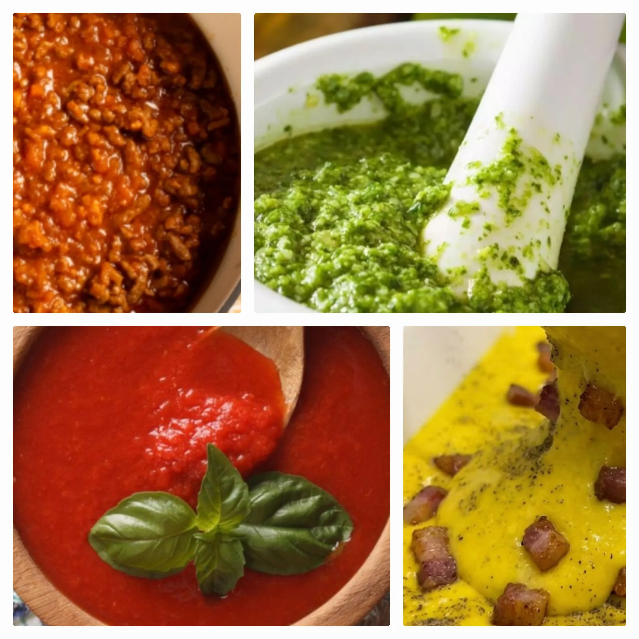 Condimenti per la pasta